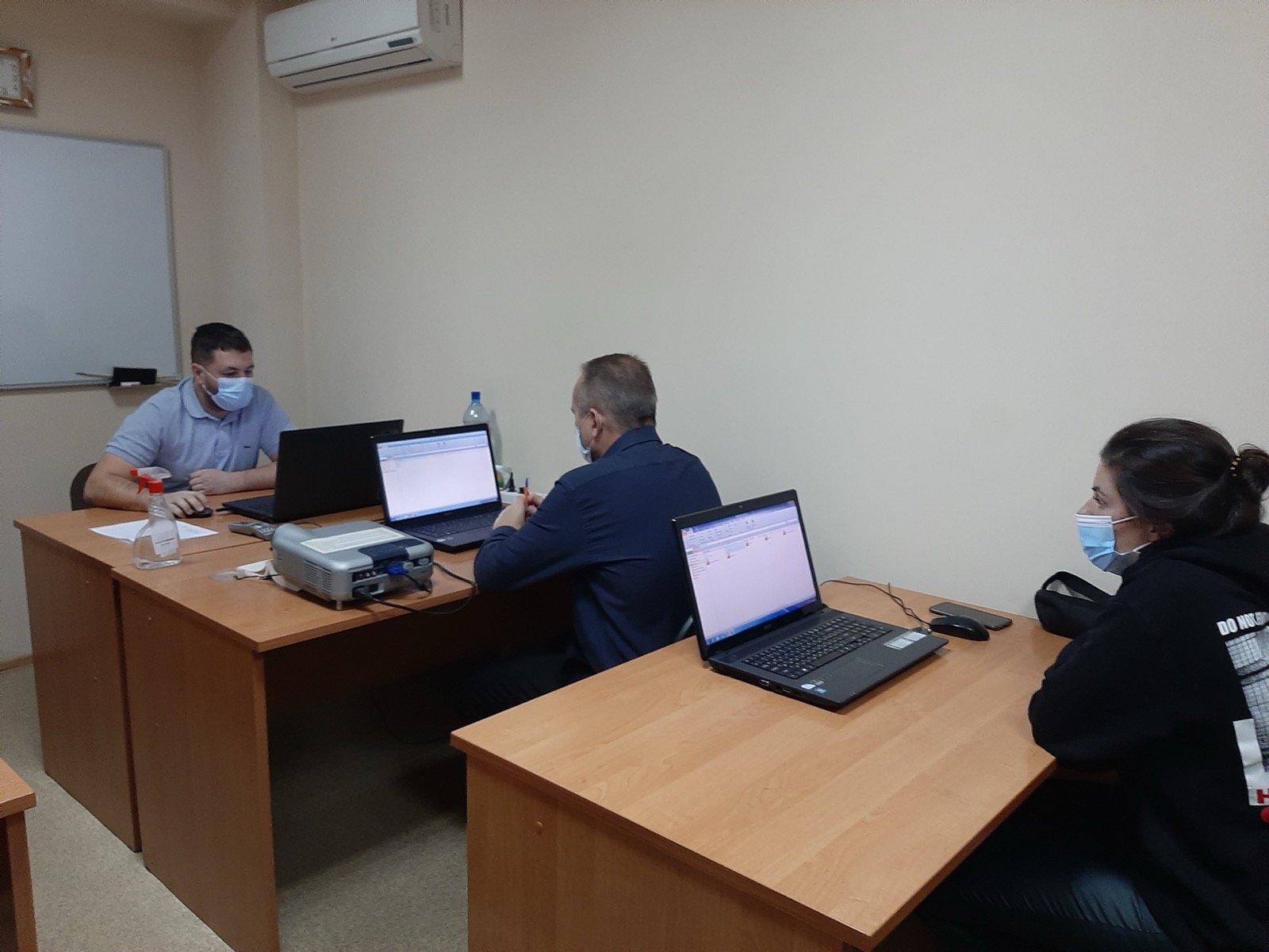 Учебное занятие в УКК Буреягэсстрой